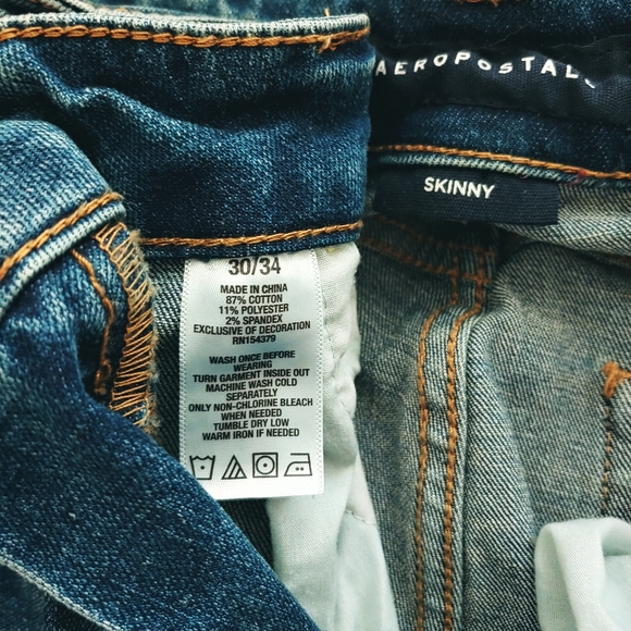 Men's Aeropostale Skinny Jeans - Picture 3 of 3
